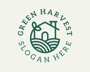 Cultivation - Agriculture Plant House logo design