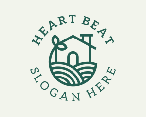 Agriculture Plant Home logo design