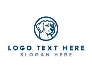 Popular - Labrador Dog Shelter logo design