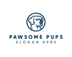 Labrador Dog Shelter logo design