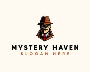 Detective Spy Inspector logo design