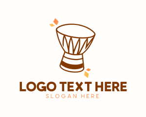 Cultural - Cultural Drums Instrument logo design