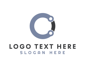 Letter C - Round Business Letter C logo design