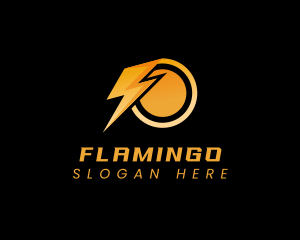 Flash Charging Lightning Power Logo