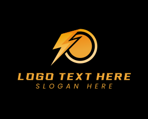 Flash Charging Lightning Power Logo