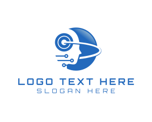 Software - Artificial Intelligence Communication Technology logo design