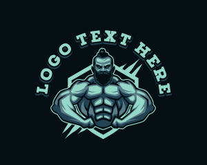 Strong - Fitness Training Gym logo design