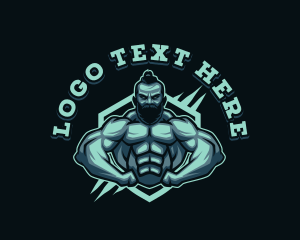 Esports - Fitness Training Gym logo design