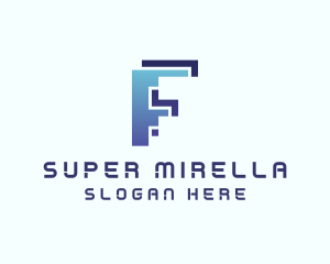Application - Pixel Tech Programmer logo design
