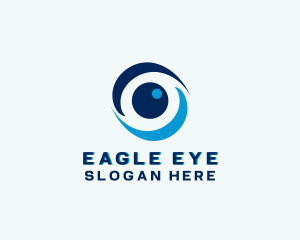 Security Eye Lens logo design