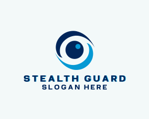 Spyware - Security Eye Lens logo design