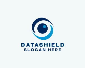 Security Eye Lens logo design