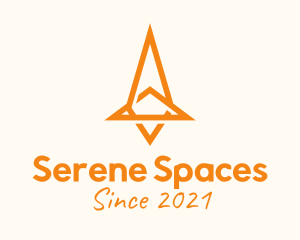 Orange Spacecraft Company logo design