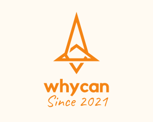 Spacecraft - Orange Spacecraft Company logo design
