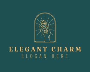 Elegant Jewelry Boutique logo design
