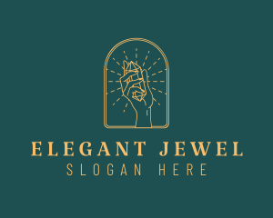 Elegant Jewelry Boutique logo design