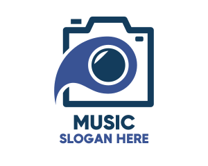 Vlog - Water Tech Camera logo design