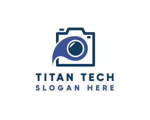 Water Tech Camera logo design