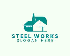 Industrial Warehouse Factory logo design