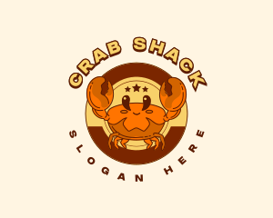 Crab - Crustacean Crab Seafood logo design