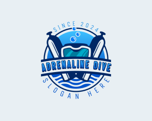 Scuba Diving Sportswear logo design