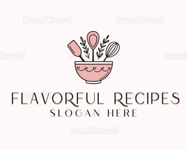 Pastry Bowl Baking Logo