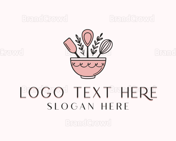 Pastry Bowl Baking Logo