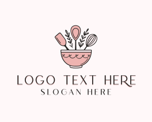 Measuring Cup - Pastry Bowl Baking logo design