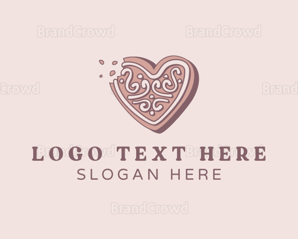 Sugar Heart Cookie Logo