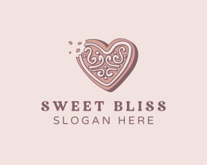 Sugar - Sugar Heart Cookie logo design