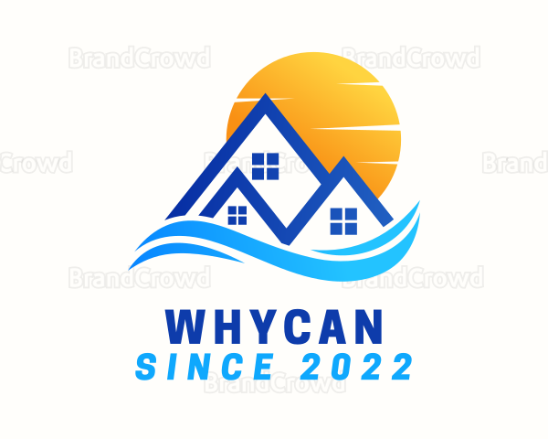 Sunset Wave House Realty Logo