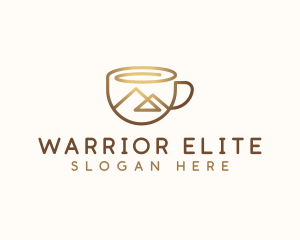 Mug - Coffee Cup Mountain logo design