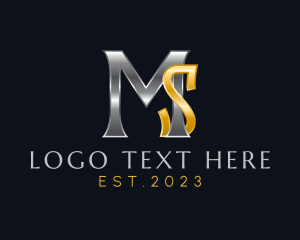 Designer - Modern Metallic Business logo design