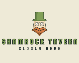 Irish - Old Leprechaun Cartoon logo design