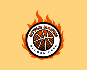 Mitt - Basketball League Tournament logo design