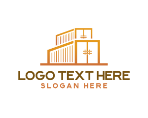 Container - Container Storage Delivery logo design