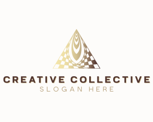 Creative Studio Pyramid logo design