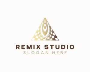 Creative Studio Pyramid logo design