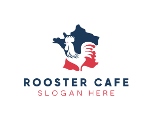 Rooster - Gallic Rooster France logo design