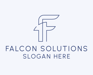 Startup Business Letter F logo design