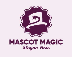 Magician Star Hat  logo design