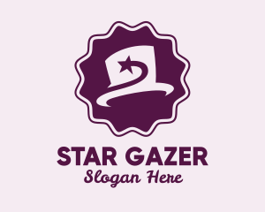 Magician Star Hat  logo design