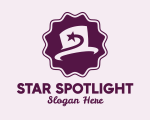 Magician Star Hat  logo design