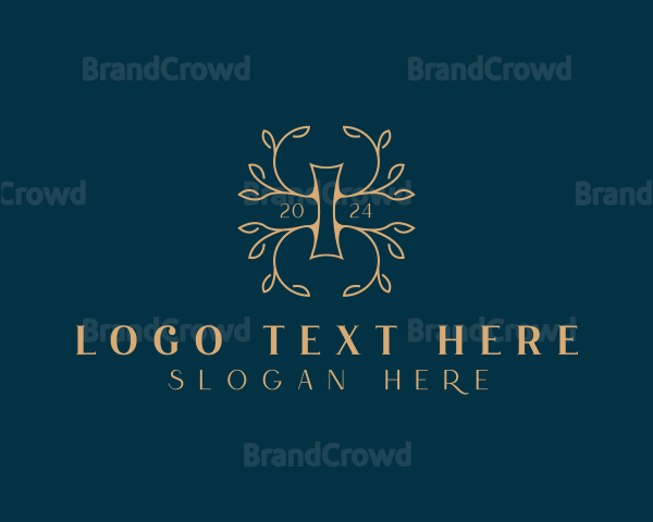 Floral Wellness Letter I Logo