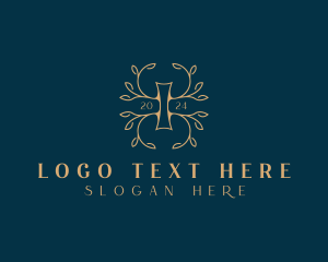 Natural - Floral Wellness Letter I logo design
