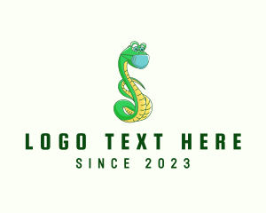 Surgeon - Mask Snake Cartoon logo design