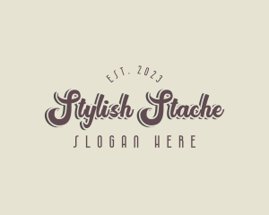 Retro Fashion Business logo design