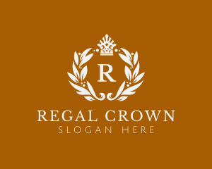 Regal Royal Wreath logo design