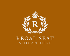 Regal Royal Wreath logo design