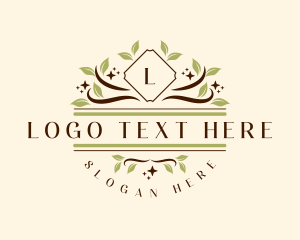 Elegant - Nature Foliage Leaf logo design